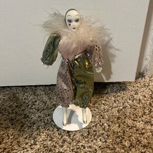 Antique french clown doll